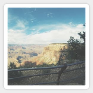 Spectacular View of The Grand Canyon National Park Sticker